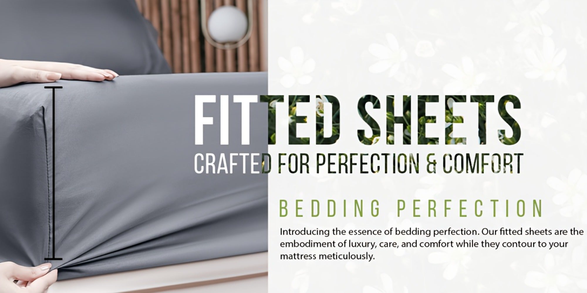 Cooling Fitted Sheet Bamboo Blend Ultra-Soft Deep Pocket Bed Sheet for Hot Sleepers Twin Full Queen King Size Machine Washable Breathable Cooling Bedding White Black Gray Navy Purple Apricot