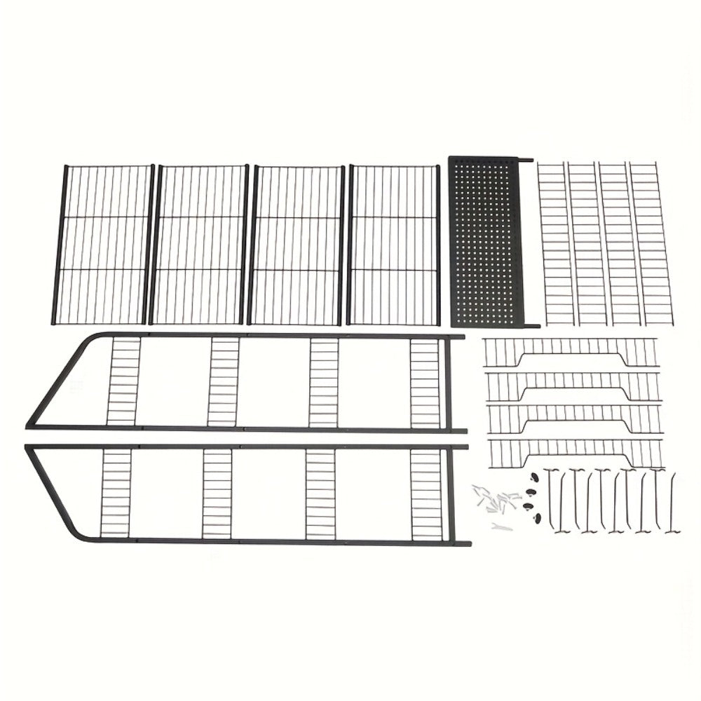 4-Tier Metal Display Rack with Wheels ¨C Rolling Floor Shelf for Kitchen, Store & Home Storage Organization