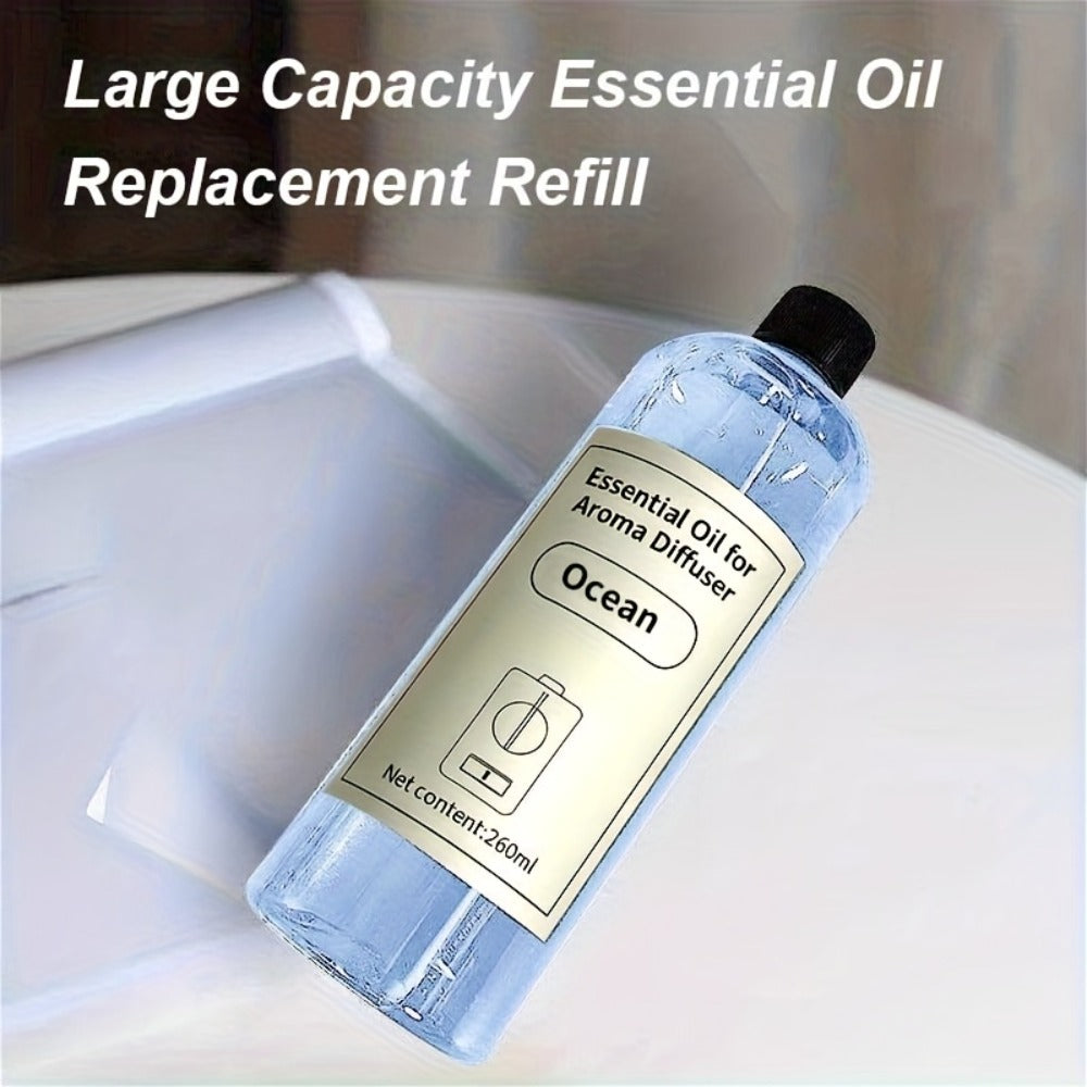 Essential Oil Refill for Diffusers - Long-Lasting Floral & Fresh Aroma Supplement Pack, Anti-Overflow, Large Capacity, Compatible with All Diffuser Types - Lavender, Ocean, Hilton, Shangri-la