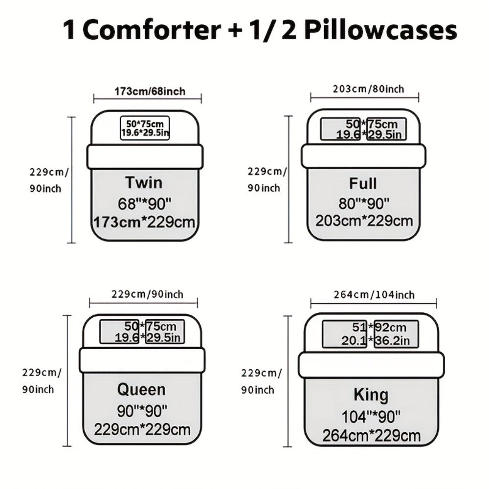 Plum Blossom Quilted Bedspread Set Machine Washable Soft Breathable Hypoallergenic Comforter with Pillowcases Twin Full Queen King Size Floral Bed Cover Bedding Set