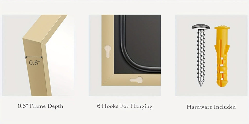 Full Length Floor Mirror with Stand ¨C Arched & Rectangular Full Body Mirror, Aluminum Alloy Frame, Shatter-Proof Nano Glass, Bedroom Living Room Cloakroom Wall Leaning Mirror