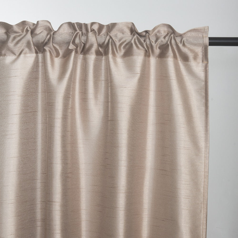 Kitchen Curtains 3 Panels Faux Silk Sheer Tier and Valance Set Rod Pocket 2 Tiers 26x36 inch + Valance 52x14 inch for Kitchen Bathroom Window Drapes