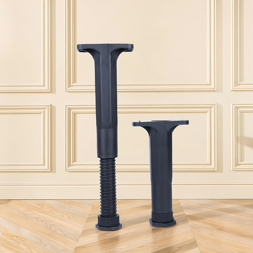 Adjustable Furniture Legs Heavy Duty Bed Frame Support 4-Pack ¨C Durable Plastic Feet Pads with Enhanced Grip Base for Bed Sofa Dresser, Height 5.31¡±-11.02¡±