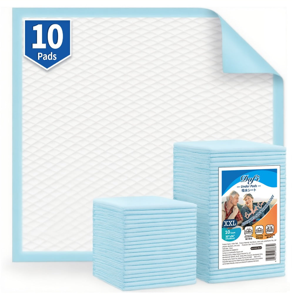 Extra Large Disposable Underpads 30x36 Inch Super Absorbent Adult Incontinence Bed Pads with Effective Odor Control Chucks Pads Leak-Proof Protection for Elderly and Adults 50 to 200 Pieces Value Pack