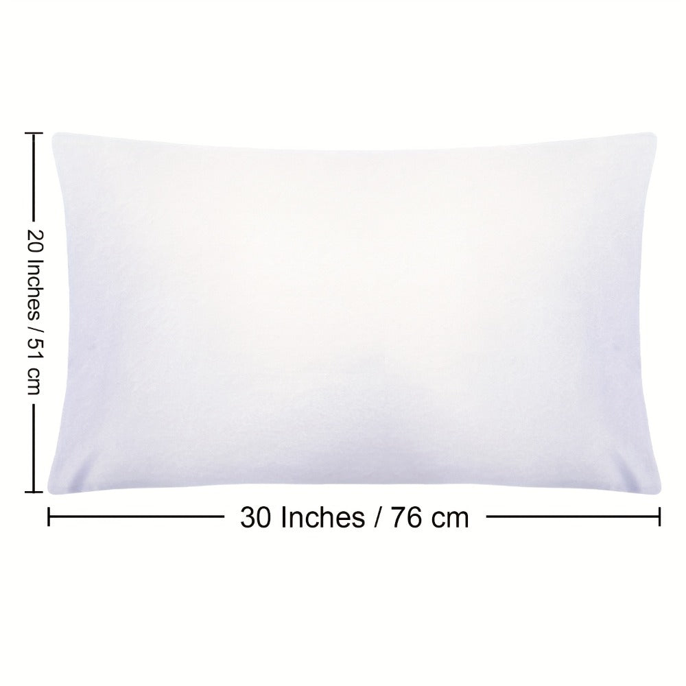 Pillowcases 4 Pack Queen 20x30 ¨C Brushed Microfiber Soft Wrinkle-Free Fade-Resistant Envelope Closure Solid Color 32 Colors