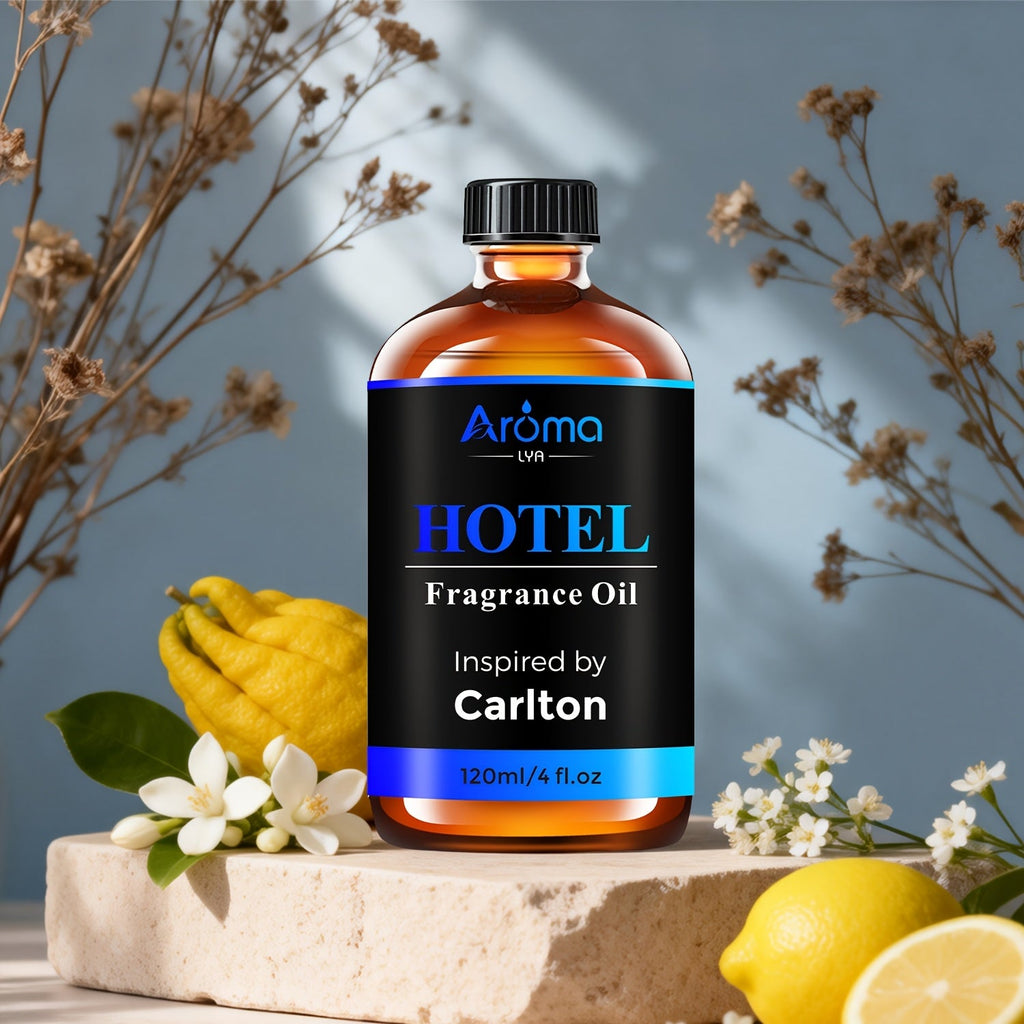 Hotel Fragrance Essential Oil 4oz/120ml ¨C Luxury Scent for Diffuser, Humidifier, Candles & Perfume | White Tea, CapriBreeze, MINE, Beach Villas, R-C Hotel