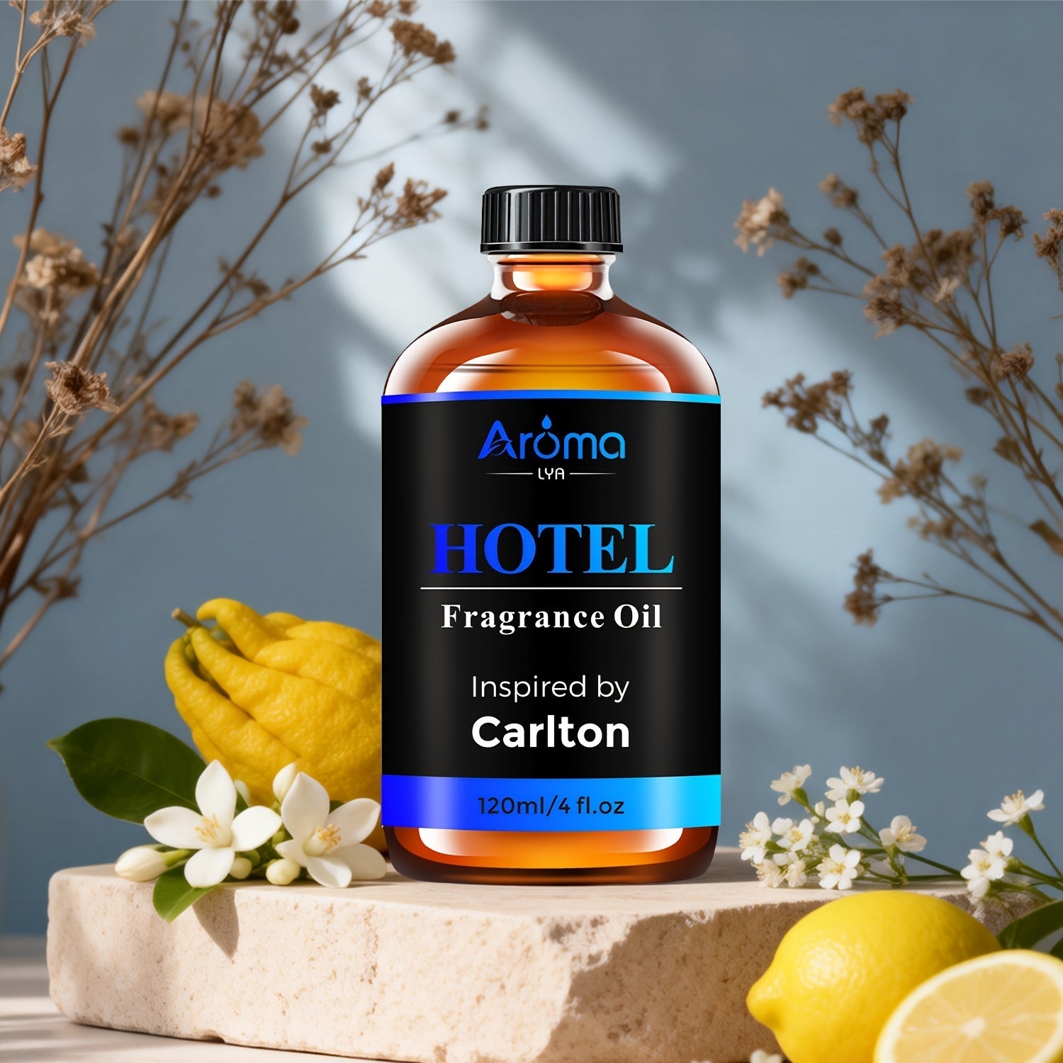 Hotel Fragrance Essential Oil 4oz/120ml ¨C Luxury Scent for Diffuser, Humidifier, Candles & Perfume | White Tea, CapriBreeze, MINE, Beach Villas, R-C Hotel