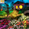 Solar Watering Can Fairy Light 36 LED Waterfall String Lights IP65 Waterproof Outdoor Garden Stake Lamp Patio Yard Decor Halloween Christmas