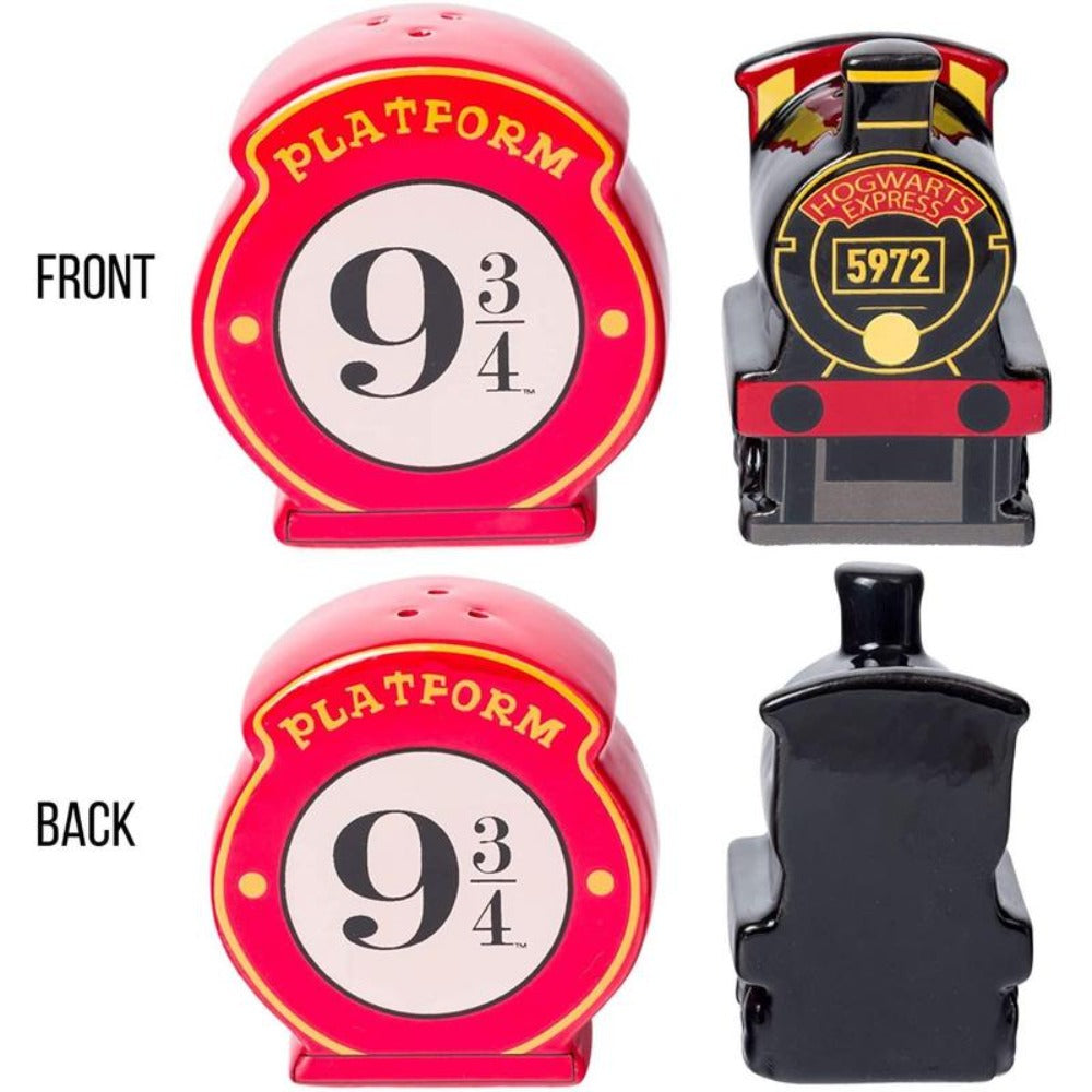 Harry Potter Hogwarts Express Salt and Pepper Shaker Set Ceramic Kitchen Dining Table Decor Gift