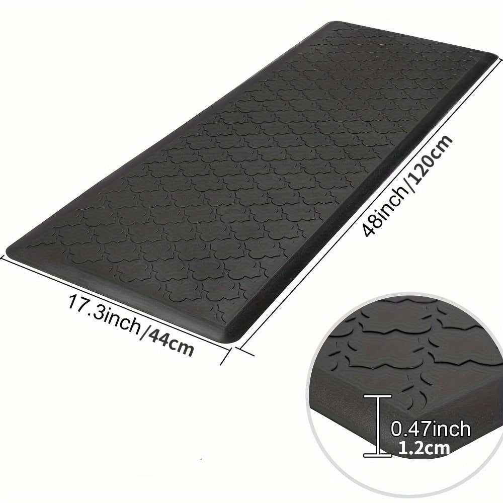 Anti-Fatigue Kitchen Mat Non-Slip Cushioned Standing Mat for Kitchen, Standing Desk, Sink & Laundry Room ¨C Multiple Sizes & Colors