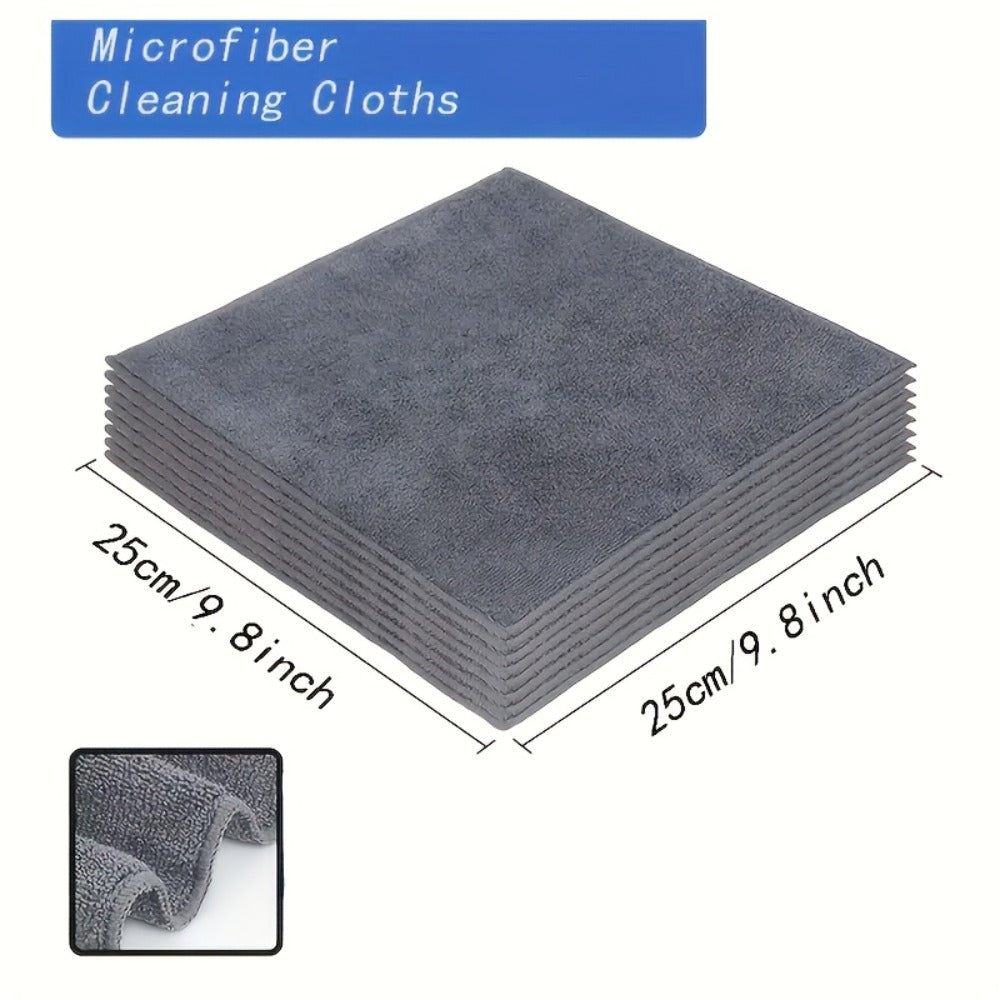 Microfiber Cleaning Cloths 110 Pack ¨C Bulk Household Car Towels, Absorbent Non-Shedding Lint-Free Rags for Kitchen, Auto, Home Deep Cleaning