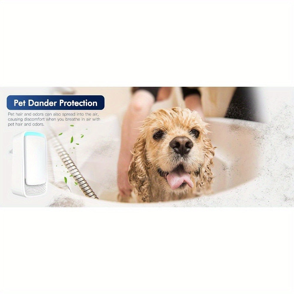 Plug-In Air Purifier Ionic ¨C Filterless & Silent Odor Neutralizer for Home, Pets, Office & Gym, Compact 24/7 Fresh Air, Zero Maintenance, Space-Saving Design, Ideal Gift (2 or 6 Pack)