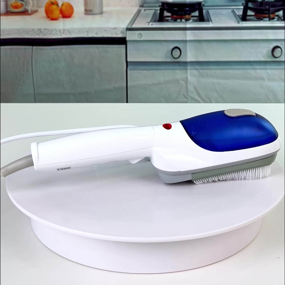 Portable Steam Iron Steamer Fast 25-Second Heat-Up Horizontal Vertical Steaming Dry Ironing Wrinkle Remover for Clothes Home Office Travel Compact Handheld Garment Steamer