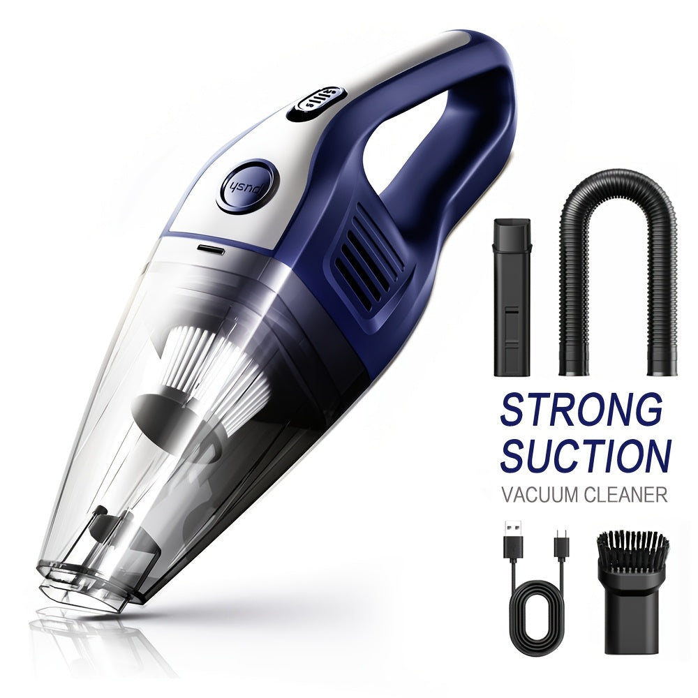 Cordless Handheld Vacuum Cleaner 5KPa 40dB Quiet Lightweight Rechargeable with Crevice Tool for Home Kitchen Car Office Pet Hair