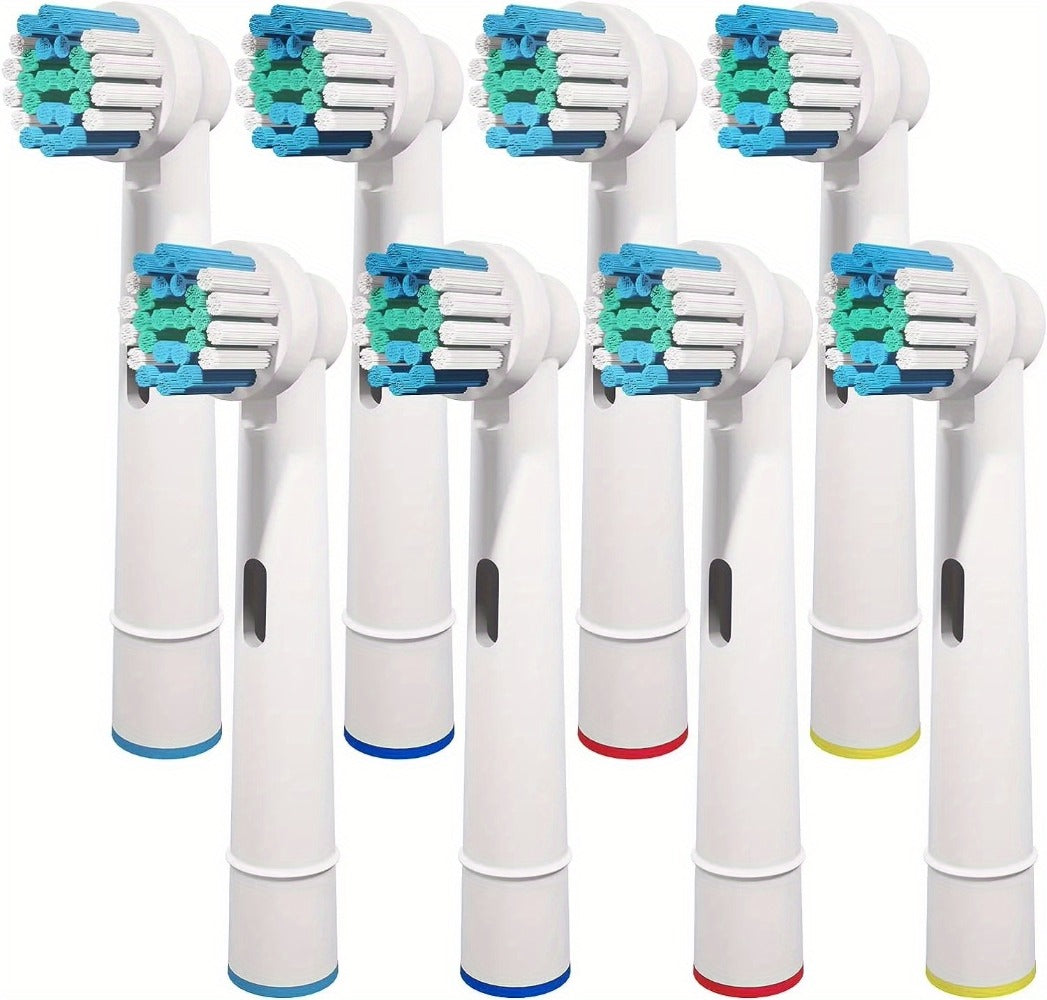 Replacement Toothbrush Heads Compatible with Oral-B Electric Toothbrush - 12 Pack Professional Brush Heads, Deep Clean Bristles, Plaque Removal, Fits Oral-B Pro, Vitality, CrossAction & Smart Series
