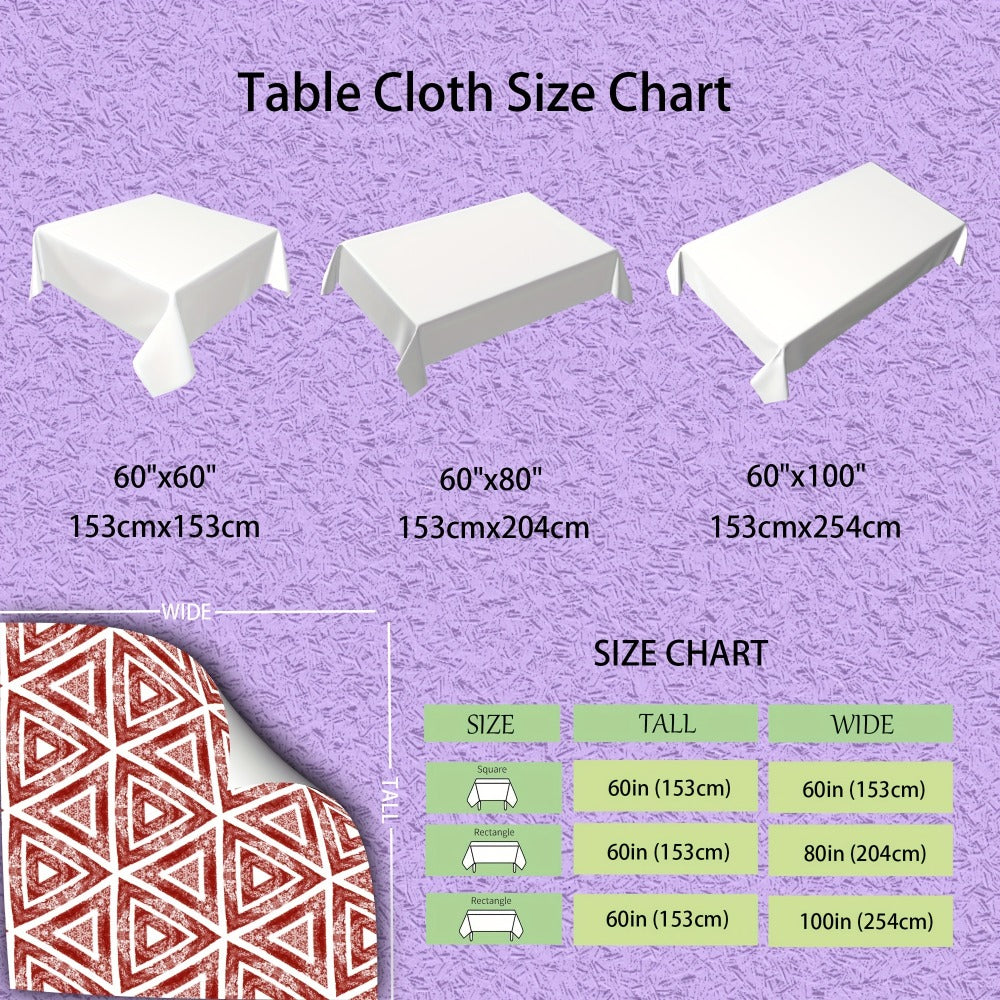 Mandala Bohemian Tablecloth Round & Rectangle Colorful Festival Party Table Cover Home Decor