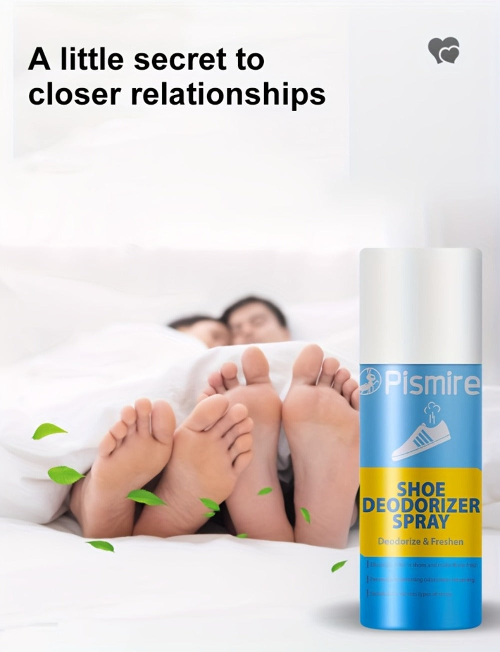 Foot Deodorant Spray 8.79oz ¨C Powerful 24-Hour Odor Eliminator for Shoes, Clothing & Body, Long-Lasting Freshness for Athletes, Women & Daily Use