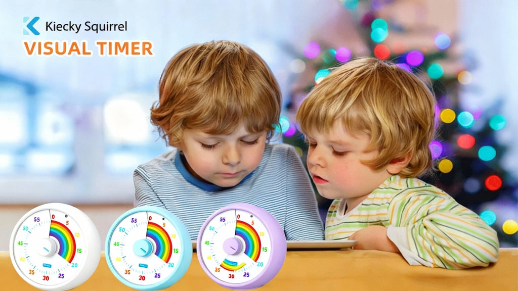 Visual Countdown Timer 60 Minute ¨C Silent Operation Time Management Clock for Classroom, Office, Kitchen & Desktop, Multiple Colors Available