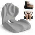 Memory Foam Seat Cushion Ergonomic with Back Support & Breathable Hollow Design ¨C Comfortable Chair Pad for Office, Car Seat & Long Sitting, Unisex Gift