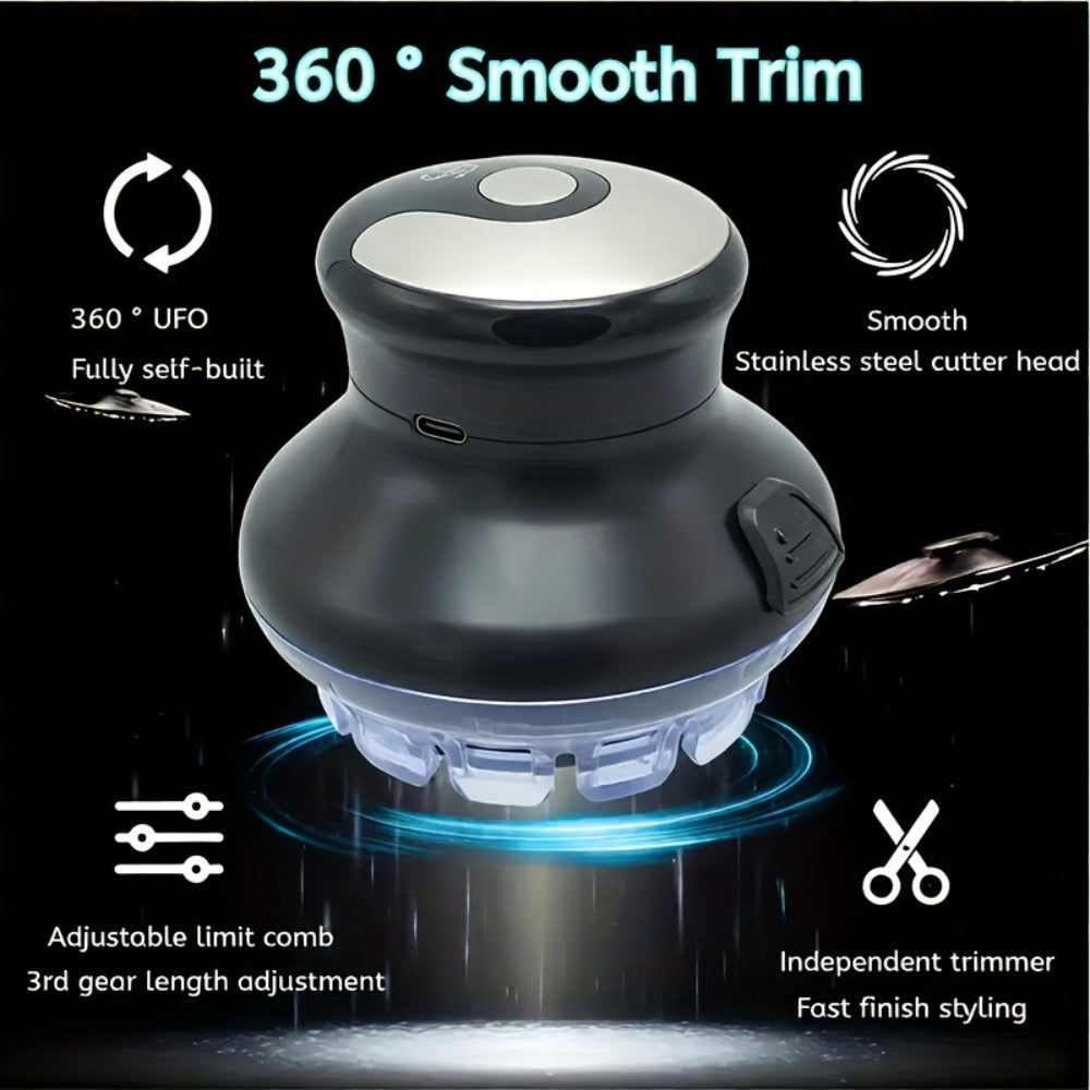 Hair Clippers for Men Wireless USB Rechargeable ¨C UFO Professional Cordless Hair Trimmer for Home & Salon, Barber Grooming Kit, Facial Shaping Self-Styling