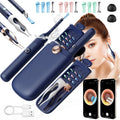 Upgraded 1080P Ear Wax Removal Tool with Camera & Storage Case ¨C LED Light, iOS & Android Compatible, Complete Ear Cleaning Kit, Holiday & Birthday Gift for Whole Family