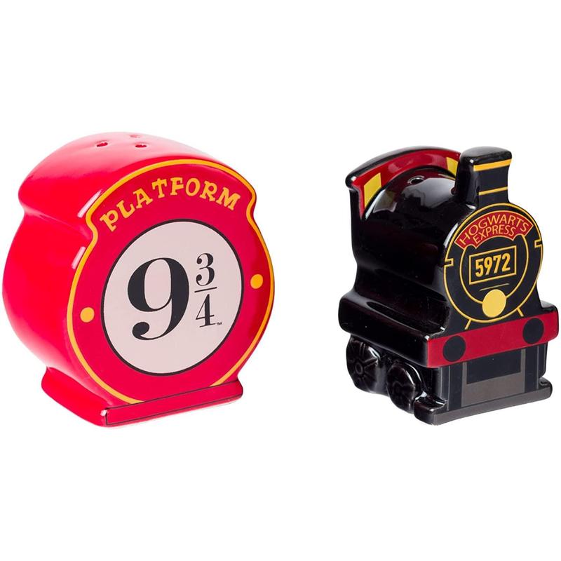 Harry Potter Hogwarts Express Salt and Pepper Shaker Set Ceramic Kitchen Dining Table Decor Gift