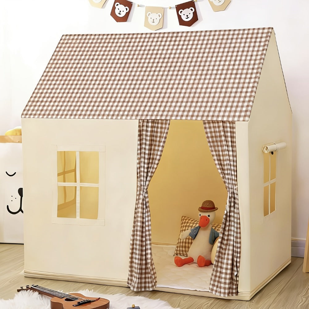 Kids Play Tent Princess Castle Indoor Outdoor Playhouse for Girls Boys Large Toddler Play Tent with Storage Bag Birthday Christmas Gift Toy