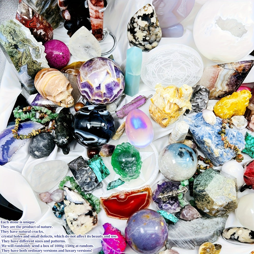 Bohemian Luxury Crystal Collector Box Gift Set - Romantic Home Decor & Holiday Gift for Parents, Friends | Christmas, Valentine's Day, Mother's Day