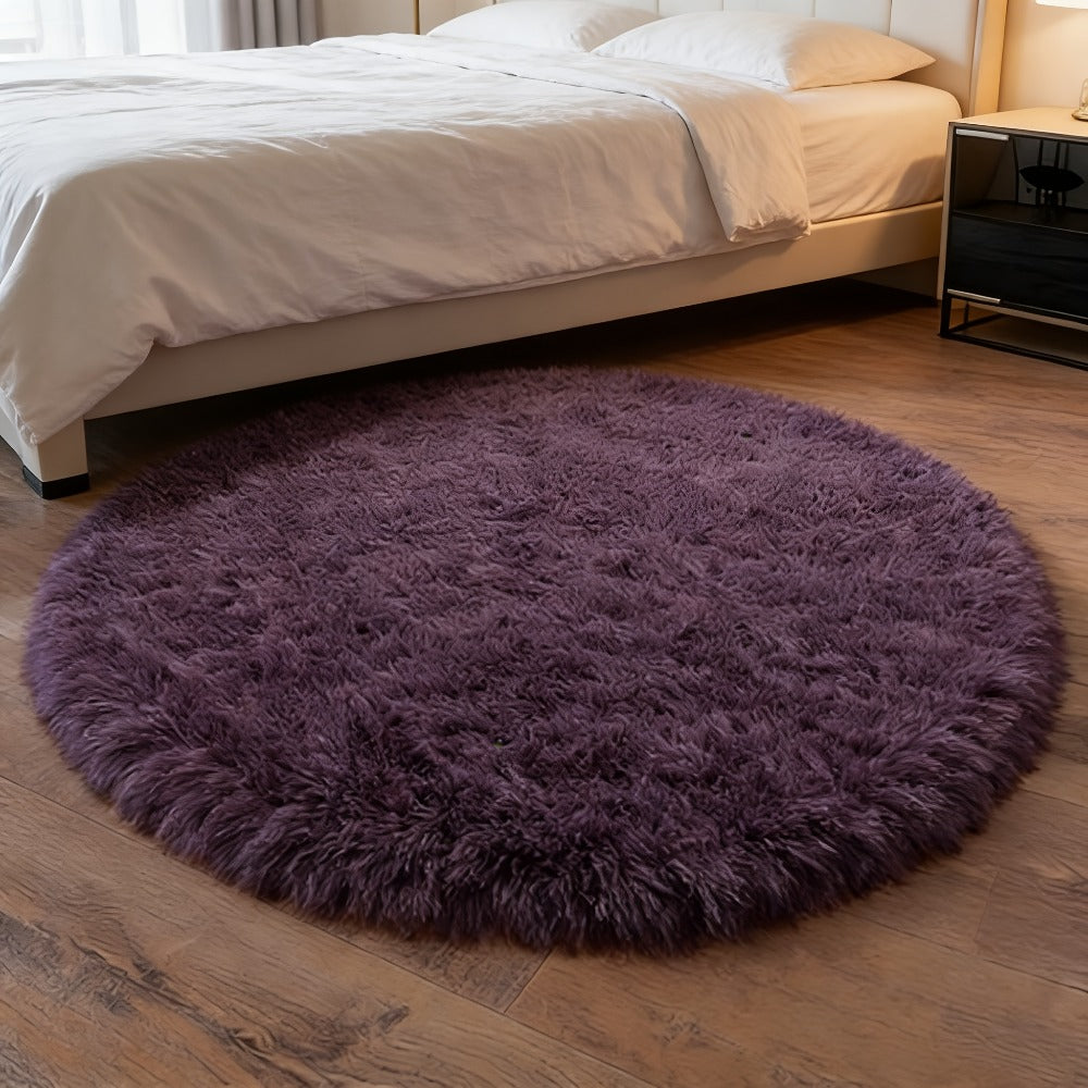 Fluffy Area Rug Large Soft Shag Carpet for Living Room Bedroom ¨C Non-Slip Ultra Thick Plush Floor Mat, Multiple Sizes & Colors, Home Decor