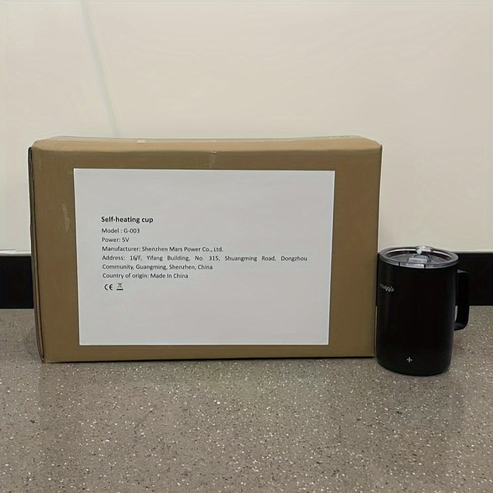 Self-Heating Coffee Mug with Temperature Control ¨C USB-C Rechargeable Smart Beverage Warmer Keep