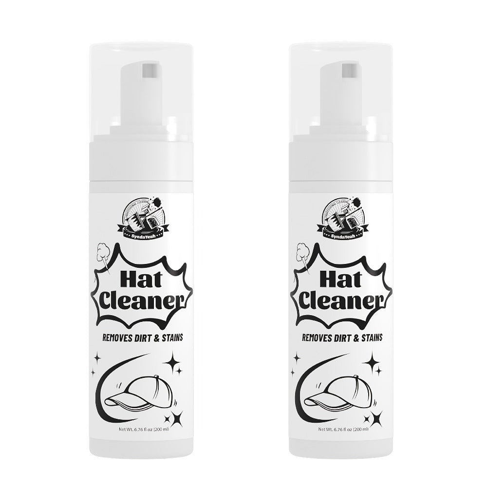 Hat Cleaner Foam Spray ¨C Professional Stain Remover for Wool, Felt & Fur Hats, Removes Dirt, Sweat & Fingerprints, 6.76 Fl Oz (200ml), All-Season Hat Care, Great Gift for Hat Lovers (1/2/3/5 Pack)