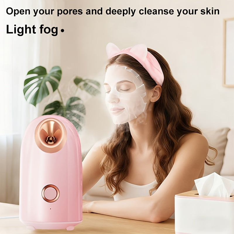 Blackhead Remover & Facial Steamer Combo - Pore Cleansing Home Spa Beauty Device for Dry Skin, Nose & Face Care, Unisex Skin Care Tool - Basic, Deluxe & Flagship Models, Great Gift Idea