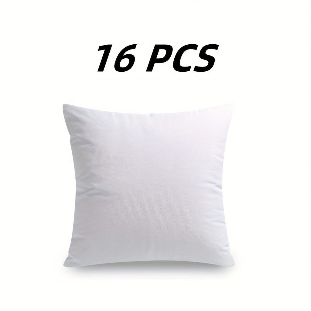 Pillow Inserts Square Microfiber Throw Pillow Inserts for Couch Sofa, Hypoallergenic 100% Virgin Fiber Fill, Indoor Outdoor Cushion Inserts for Office Patio Picnic
