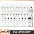 Moisture Absorber Bags 20 Pack Hanging Dehumidifier Bags 90-Day Power-Free Reusable Damp Absorber with Hooks for Wardrobe Bedroom Bathroom Closet