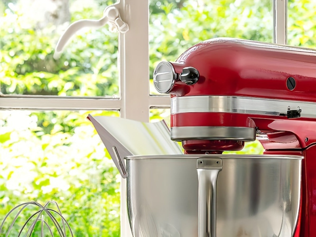 Stand Mixer Pouring Chute Stainless Steel ¨C Dishwasher Safe Pouring Shield for KitchenAid Tilt-Head & Bowl-Lift Models, 1-Pack or 2-Pack Baking Accessory, Durable & Splash-Proof