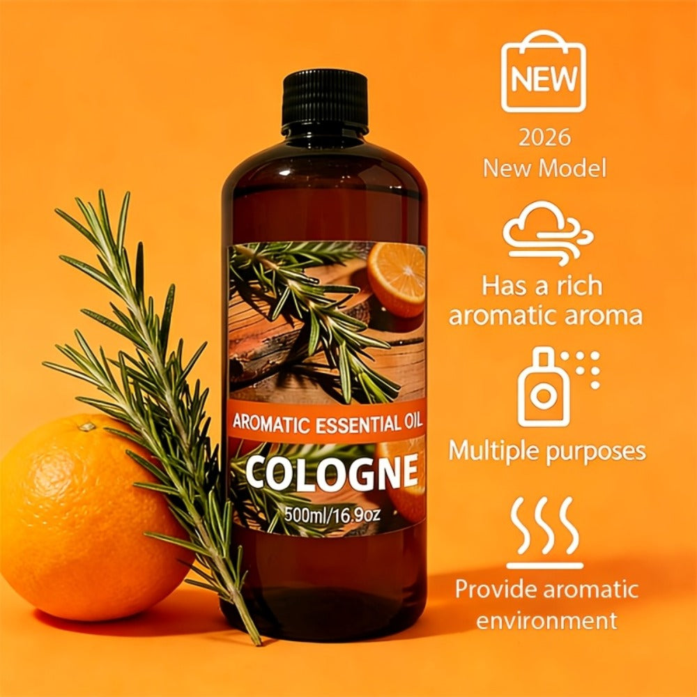Premium Aromatic Oil Rose White Peach Ocean Sandalwood Woody Cologne Long-Lasting Fragrance for Diffuser Air Purifier Bedroom Living Room Car Odor Eliminator