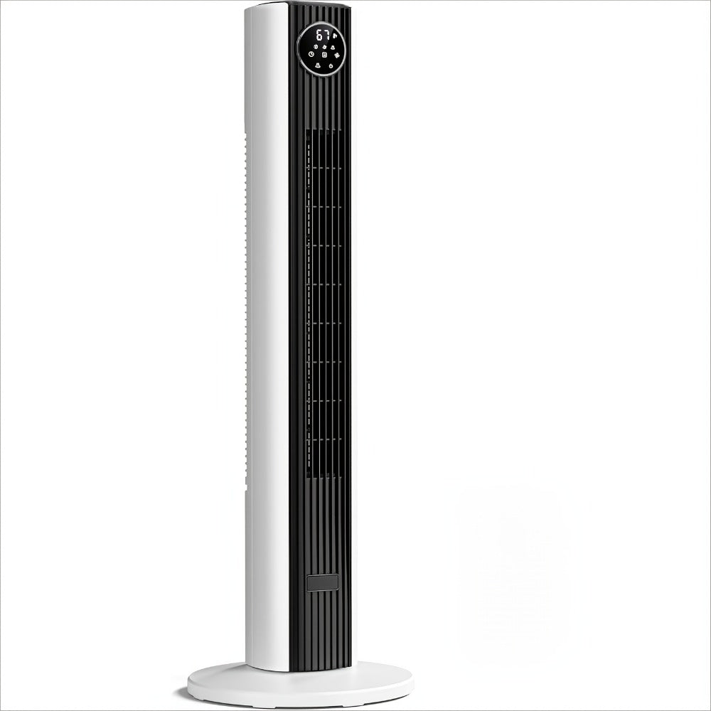 Tower Fan 35-Inch Bladeless 85¡ã Oscillating Standing Floor Fan 3-Speed Quiet Cooling with 12H Timer for Bedroom Office Living Room Home
