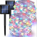 Solar Fairy String Lights Outdoor ¨C 110 LED Copper Wire Solar Twinkle Lights with 8 Modes & Touch Control for Christmas Tree, Garden, Patio, Wedding & Party ¨C 2, 4 or 8 Pack
