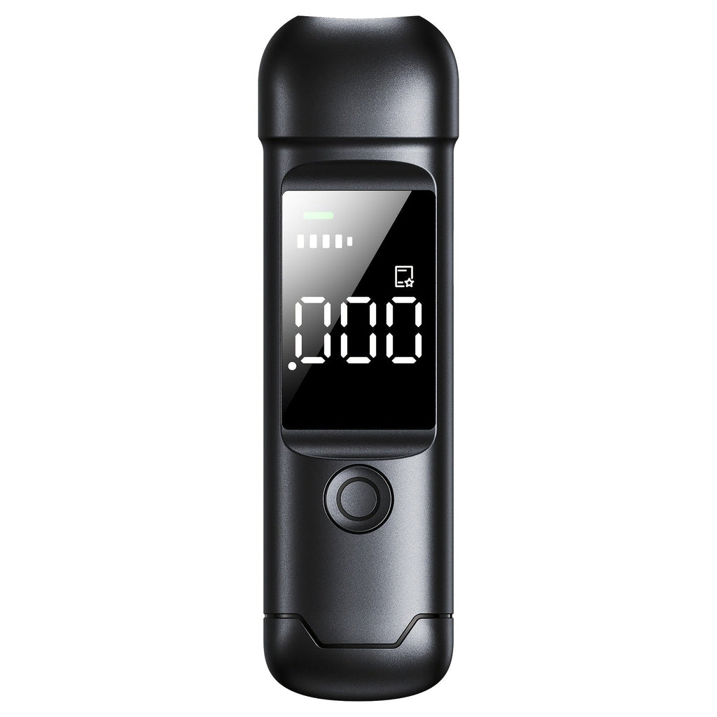 USB Rechargeable Breathalyzer with LCD Display ¨C Portable Personal Alcohol Tester, 200mAh Battery, Multi-Person Continuous Testing, Safe Driving Breath Analyzer