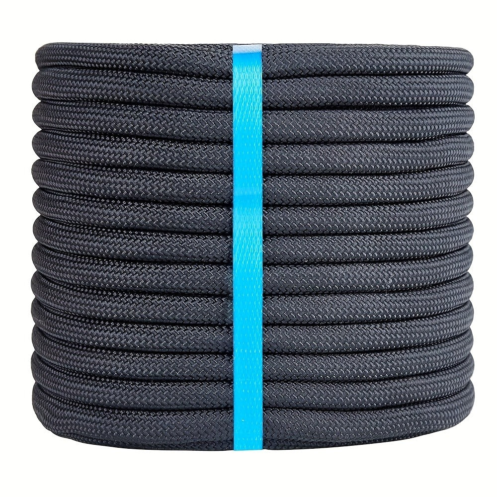 Double Braided Nylon Rope 1/2 Inch Heavy Duty Polyester ¨C 100ft 150ft 200ft Multi-Color for Anchoring Towing Cargo Sailing Dock Lines & Outdoor Use