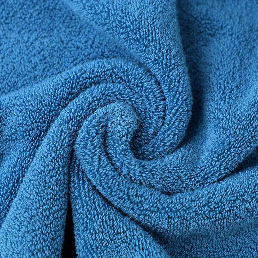 Embroidered Cotton Towel Set 3-Piece ¨C 400g/©O Soft Absorbent Lint-Free Bath Towel Hand Towel Set for Home Spa Salon