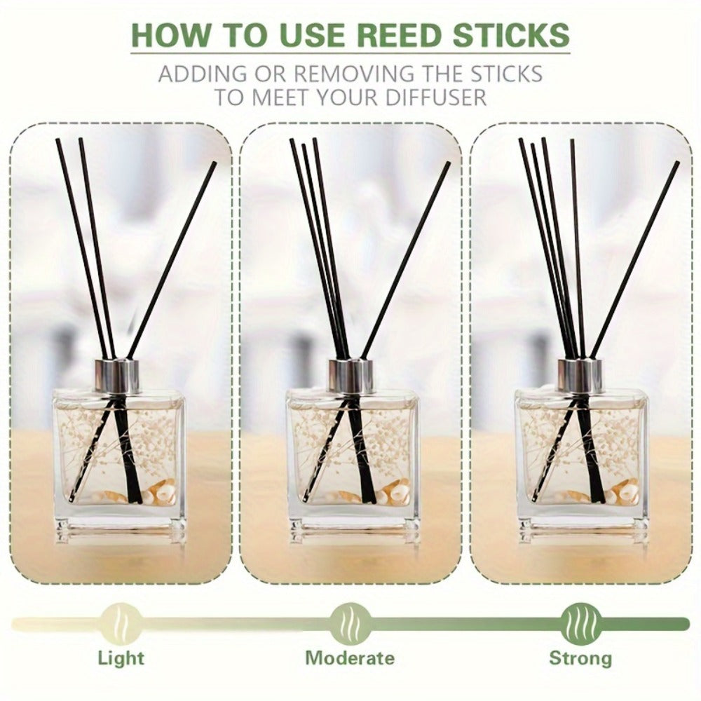 Reed Diffuser Set 4oz - Aromatherapy Home Fragrance Sticks with Essential Oil Scents, Long Lasting Air Freshener for Bedroom, Living Room, Bathroom, Office & Hotel Decor