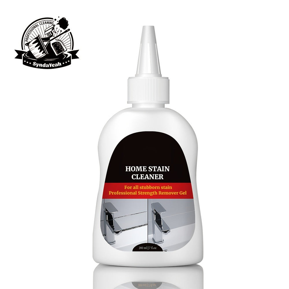Black Stain Cleaner Gel 7 fl oz (200ml), Heavy Duty Cleaning Gel for Washing Machine, Refrigerator, Grout, Sink, Shower, Bathtub, Oven & Dishwasher ¨C Powerful Formula, Safe for Delicate Surfaces, No Harsh Fumes