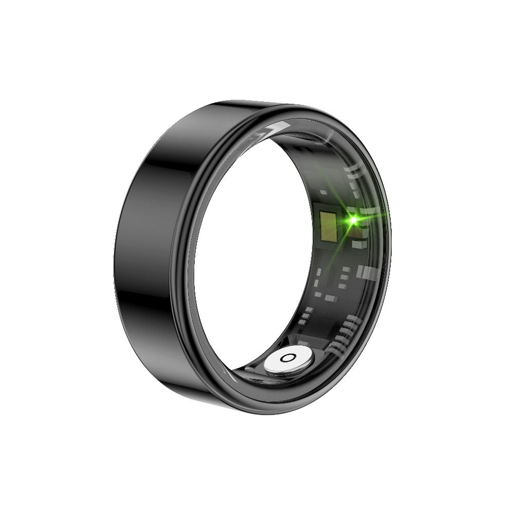 Health Monitoring Smart Ring for Women & Men ¨C Fitness Activity Tracker with Sleep, Calories, Steps, HRV & Menstrual Cycle, Bluetooth 5.3, IP68 Waterproof, iOS & Android