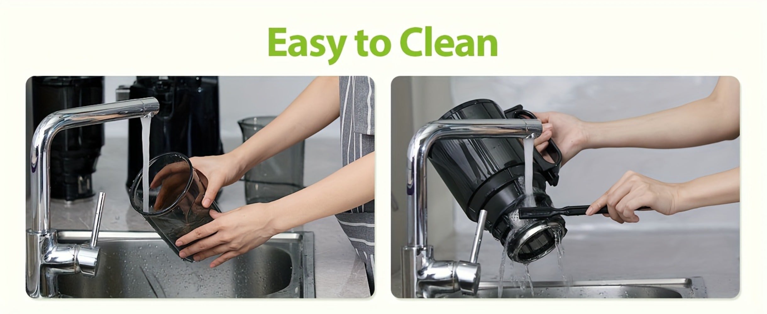 Cold Press Slow Juicer Machine with 5.3-Inch Large Feed Chute - High Juice Yield, Safety Lock, One-Click Cleaning, Masticating Juicer for Whole Fruits & Vegetables, Family Healthy Lifestyle, Black