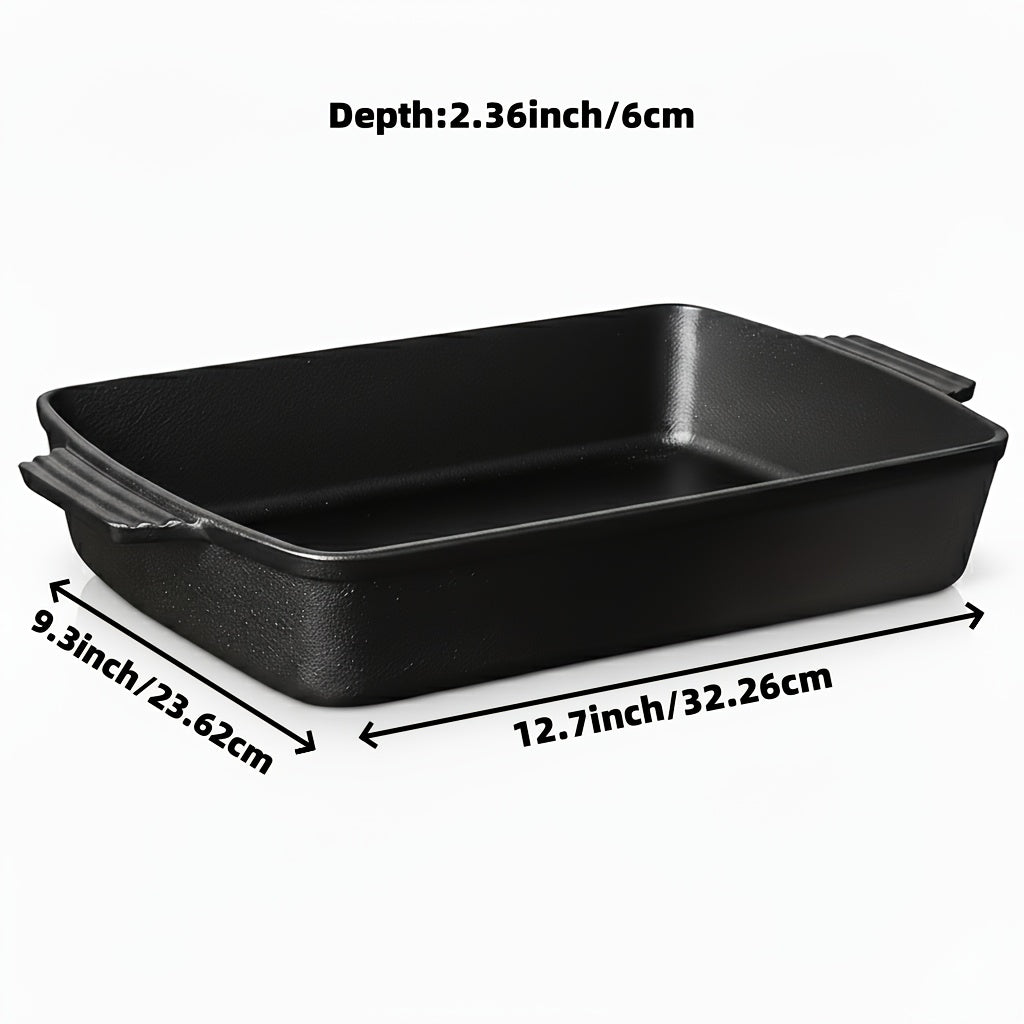 Cast Iron Cookware Set for Kitchen Camping BBQ - Non-Stick Skillet Dutch Pot Frying Pan Baking Tray Griddle Options, Oven Safe Stovetop Campfire Cookware for Home RV Holiday Cooking Multiple Set Choices