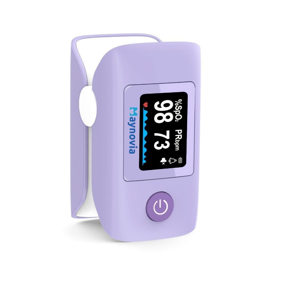 Blood Pressure Monitor Wrist Cuff with Oximeter Fingertip ¨C Digital BP Machine Home Use, 120 Memory, Portable Case & Battery Included, Fully Automatic Hypertension Tracker