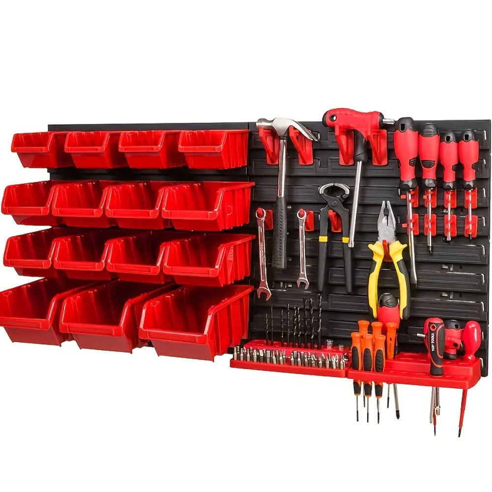 Tool Organizer Set ¨C Multi-Functional Wrench, Screwdriver, Drill Bit & Hammer Storage Rack | Garage Tool Organizer Wall Mount for 39/69 Piece Tool Sets | Workshop Tool Holder Gift for Men & DIY Enthusiasts