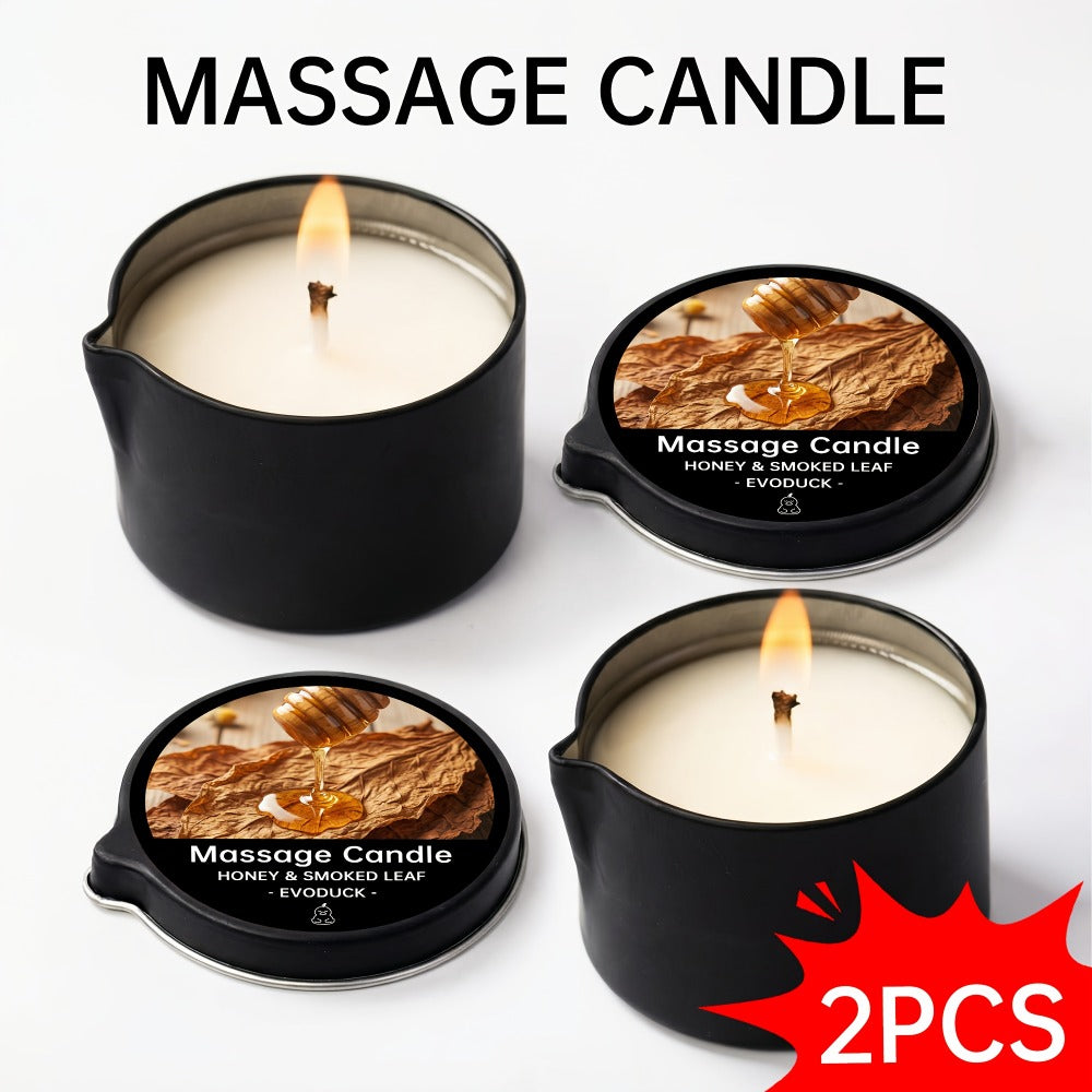 Scented Massage Candle 2-in-1 Soy Wax Essential Oil Body Lotion 20+ Scents 1pc 2pcs 6pcs Spa Nail Salon Pedicure Wedding Valentine Christmas Gift for Women