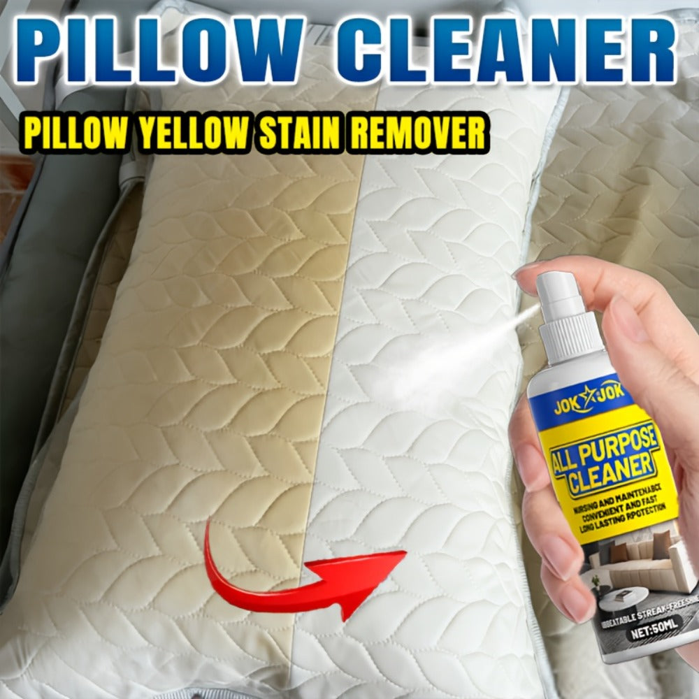 Dry Cleaning Spray for Sofa, Carpet & Leather ¨C Waterless Fabric Stain Remover Spray with Glycerin, Quick Upholstery Cleaner Safe for Indoor Furniture, Bedroom & Living Room Use